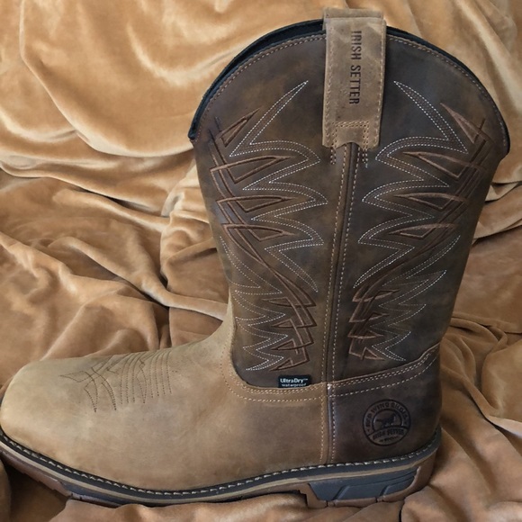 NEW Men's Red Wing Irish Setter Marshall Waterproof Boot - Picture 3 of 11